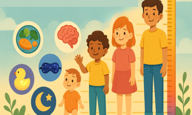 Describe the major stages of early childhood growth.