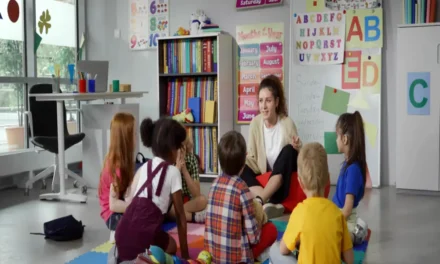 Describe the process of building communication skills in preschoolers.