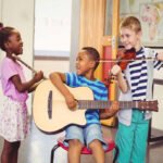 Why do children learn faster through songs and rhythm?