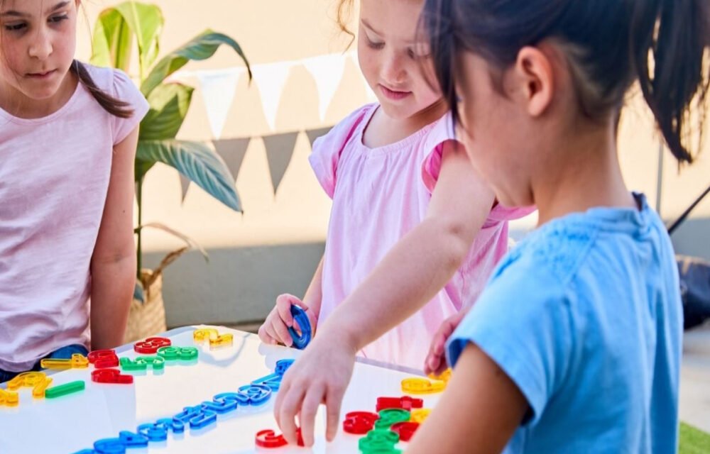 Establish the importance of play materials in learning outcomes.