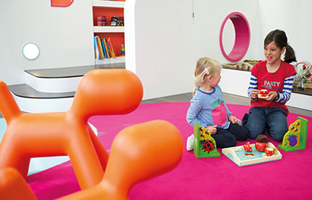 Detail how to create a child-friendly learning atmosphere.