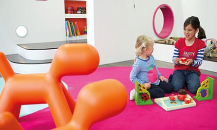 Detail how to create a child-friendly learning atmosphere.